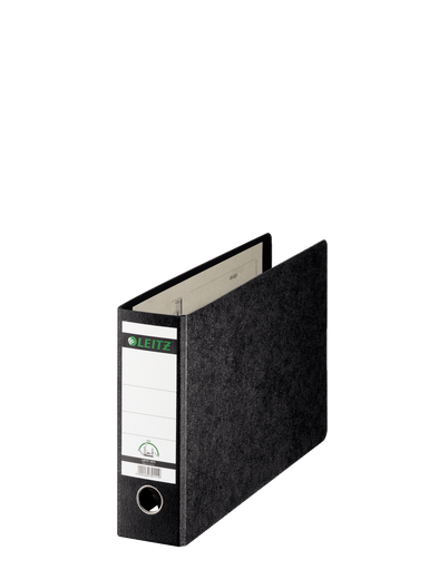 Classeurs en carton noir marbré Leitz 180° A4 horizontalement