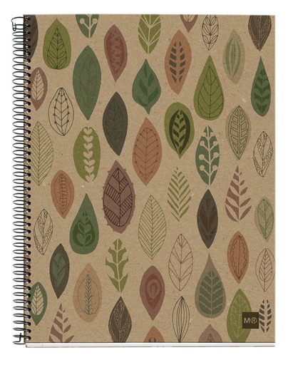 NOTITIEBOEK A4 120 bladen EcoLeaves