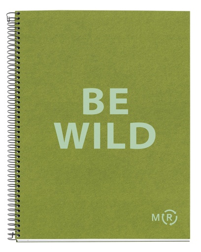 Carnet de note A4 120 FEUILLES BE ECO OLIVE