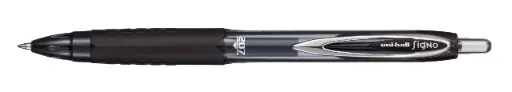 [UMN207E N] Signo 207 retractable gel ink rollerball black