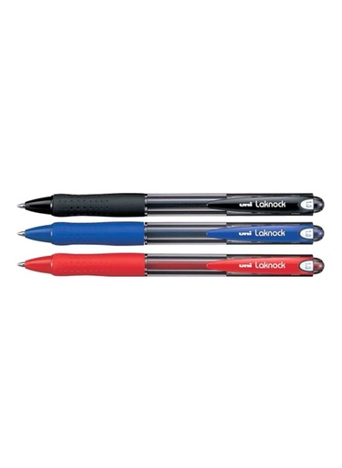 [SN100/10 B] Laknock blue retractable ball-point pen