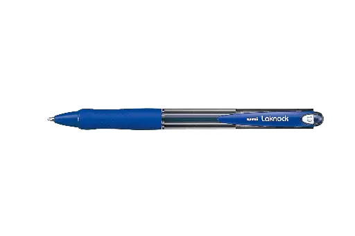 [SN100/10 B] Laknock blue retractable ball-point pen