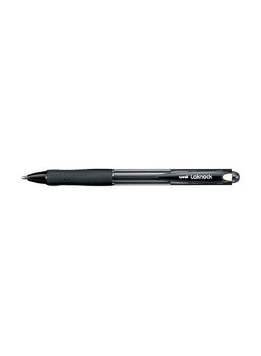 [SN100/10 N] Laknock black retractable ball-point pen
